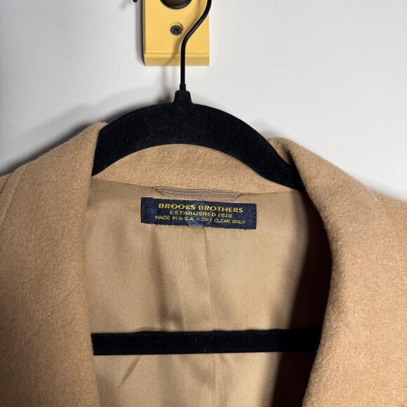 Vintage Brooks Brothers Camel Blazer - Picture 3 of 5